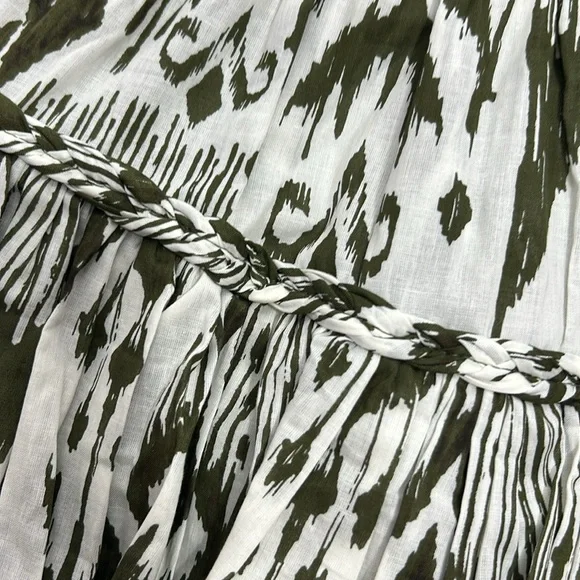 MISA LOS ANGELES Evienne Ikat Print Tiered Mini Skirt XS - Picture 11 of 12